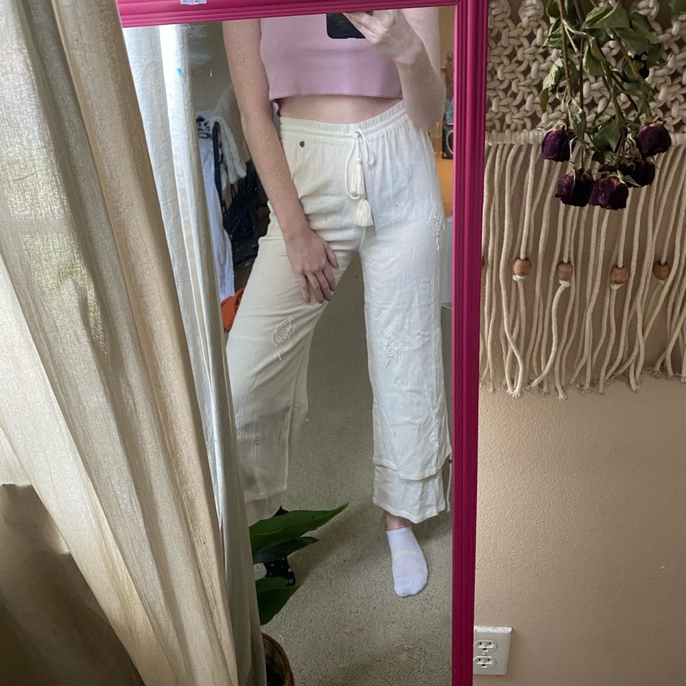 Z & L Cream Pants